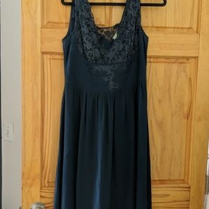 Blue lacey dress